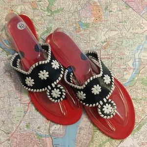 Jack Rogers Jelly Thong Sandals